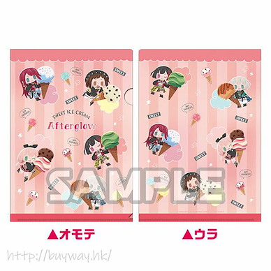 BanG Dream! 「Afterglow」糖果派對 Ver. A4 文件套 Clear File Sweet Party ver. Afterglow【BanG Dream!】