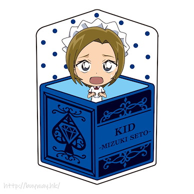 名偵探柯南 「怪盜基德」瀨戶瑞紀 甜心盒 Cushion Vol.6 Character Box Cushion Vol. 6 Kid Tracking Collection 5 Kaito Kid (Seto Mizuki)【Detective Conan】