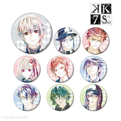 K Ani-Art 收藏徽章 (9 個入) Ani-Art Can Badge (9 Pieces)【K Series】