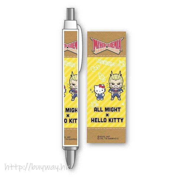 我的英雄學院 : 日版 「All Might + Hello Kitty」Sanrio Characters 鉛芯筆