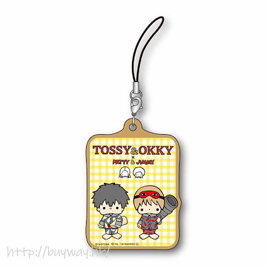 銀魂 「TOSSY + OKKY」B 款 Sanrio Characters 晚安系列 木製掛飾 Sanrio Characters Eco Strap Part 3 Oyasumi TOSSY & OKKY B【Gin Tama】