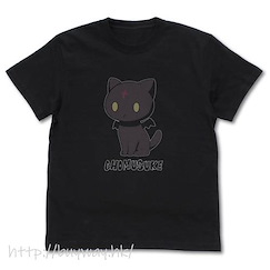 為美好的世界獻上祝福！ (加大)「點仔」紅傳說 黑色 T-Shirt Kurenai Densetsu Sit Chomusuke T-Shirt /BLACK-XL【KonoSuba: God's Blessing on This Wonderful World!】