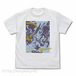 鎖鏈戰記 : 日版 (大碼)「尤妮」魔法兵團學生傳 白色 T-Shirt