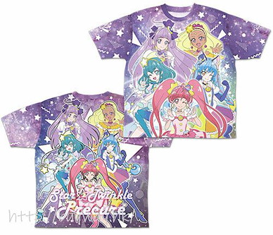 光之美少女系列 (細碼)「星光閃亮☆光之美少女」雙面 全彩 T-Shirt Star*Twinkle PreCure Double-sided Full Graphic T-Shirt /S【Pretty Cure Series】