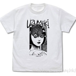 漩渦 (大碼)「漩渦頭像」白色 T-Shirt Azami T-Shirt /WHITE-L【Uzumaki】