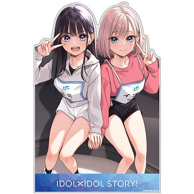 IDOL×IDOL STORY! 「渚美海 + 七草依吹」亞克力藝術板 Mimi & Ibuki Acrylic Art Stand【IDOL×IDOL STORY!】