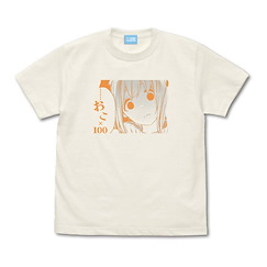 滿溢的水果撻 (加大) ……おこ×100 香草白 T-Shirt "......Oko x100" T-Shirt /VANILLA WHITE-XL【Dropout Idol Fruit Tart】