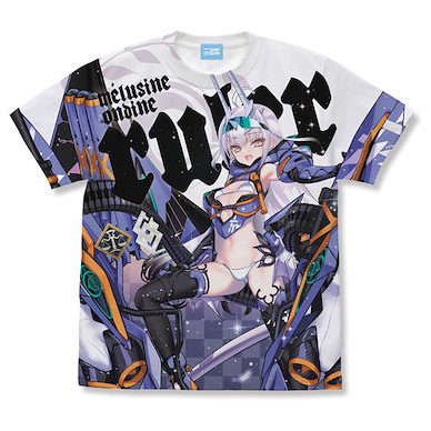 Fate系列 (加大)「Ruler (美露莘)」全彩 白色 T-Shirt Ruler/Melusine Undine Full Graphic T-Shirt /WHITE-XL【Fate Series】