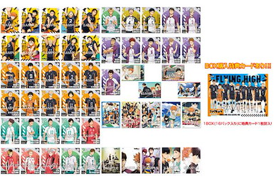 排球少年!! 食玩收藏咭 初回限定版 (原盒特典︰珍藏咭) (16 包 32 + 1 枚入) Clear Card Collection Gum (16 Pieces)【Haikyu!!】