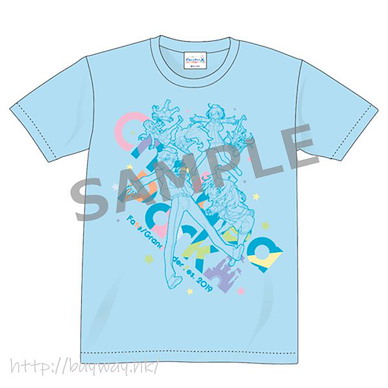 Fate系列 (大碼) 藍色 FGO Fes. 2019 T-Shirt Official T-Shirt A (Blue) L size【Fate Series】