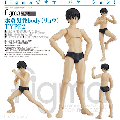 未分類 figma「Ryo」泳裝 男性素體 TYPE2 figma Swimwear Male Body Ryo Type 2