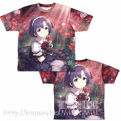 偶像大師 灰姑娘女孩 (中碼)「白菊螢」雙面 全彩 T-Shirt Teorarenu Hana Hotaru Shiragiku Double-sided Full Graphic T-Shirt /M【The Idolm@ster Cinderella Girls】