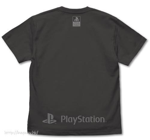 PlayStation : 日版 (加大) 夜光 墨黑色 T-Shirt