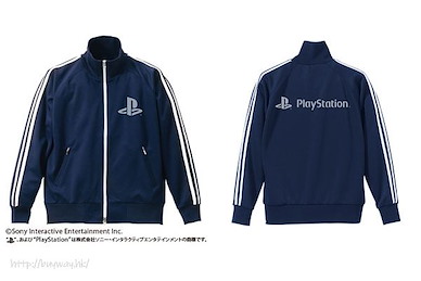 PlayStation (加大)「PlayStation」深藍×白 球衣 Jersey Ver.2 "PlayStation"/NAVY x WHITE-XL【PlayStation】