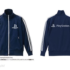 PlayStation (中碼)「PlayStation」深藍×白 球衣 Jersey Ver.2 "PlayStation"/NAVY x WHITE-M【PlayStation】
