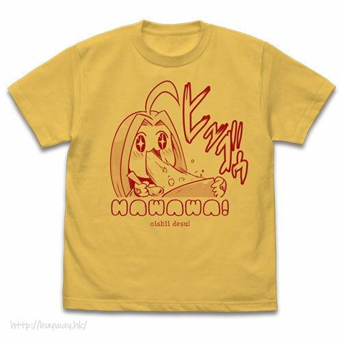 碧藍幻想 : 日版 (大碼)「露莉亞」Yummy! 香蕉黃 T-Shirt