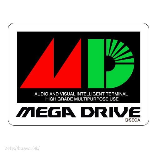 Mega Drive : 日版 「MEGA DRIVE」防水貼紙