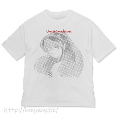 山T女福星 (大碼)「阿琳」半袖 白色 T-Shirt Lum-chan Big Silhouette T-Shirt /WHITE-L【Urusei Yatsura】