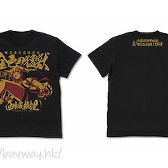 偶像大師 閃耀色彩 : 日版 (中碼)「西城樹里」紅蘭偉魔空珠學園 黑色 T-Shirt