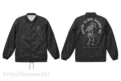 骷髏13 (大碼)「骸骨標誌」黑色 外套 Skeleton Logo Coach Jacket/BLACK-L【Golgo 13】