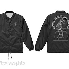 骷髏13 (加大)「骸骨標誌」黑色 外套 Skeleton Logo Coach Jacket/BLACK-XL【Golgo 13】
