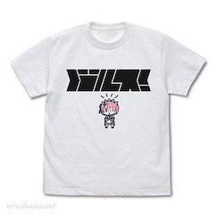 Re：從零開始的異世界生活 (大碼)「拉姆」バルス！白色 T-Shirt Ram's "Barusu!" T-Shirt /WHITE-L【Re:Zero】