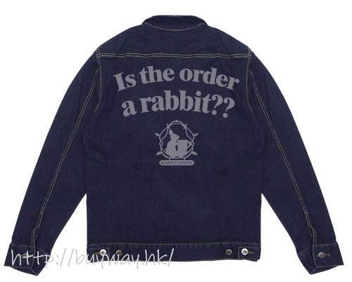 請問您今天要來點兔子嗎？ : 日版 (大碼)「Rabbit House」藍紫色 牛仔 外套