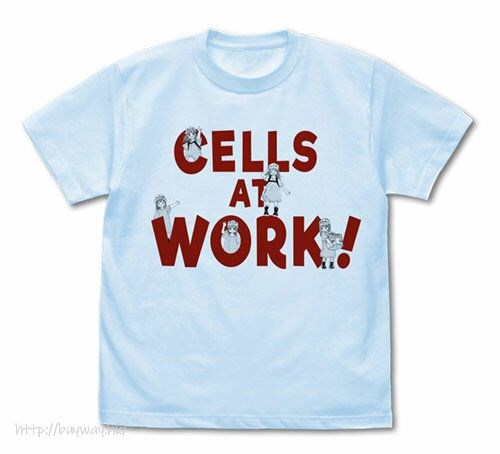 工作細胞 : 日版 (中碼)「血小板」淺藍色 T-Shirt