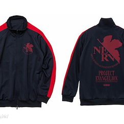 新世紀福音戰士 : 日版 (大碼)「NERV」深藍×紅 球衣