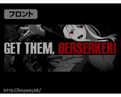 Fate系列 : 日版 (中碼)「伊莉雅絲菲爾」Get Them, Berserker! 黑色 T-Shirt