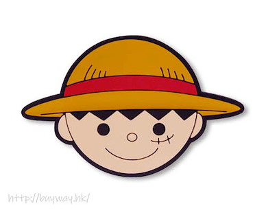 海賊王 「路飛」軟膠 徽章 Luffy Senpai Pin Badge【One Piece】
