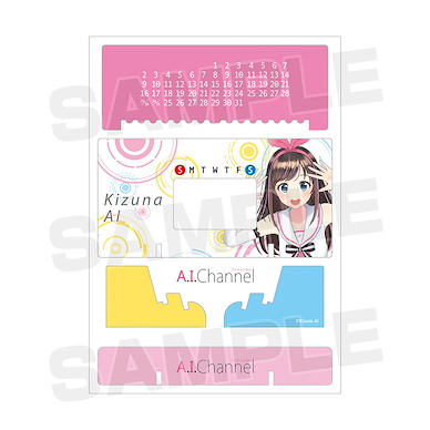 虛擬偶像 「絆愛」亞克力枱座萬年曆 Desktop Acrylic Calendar Kizuna AI【Virtual YouTuber】