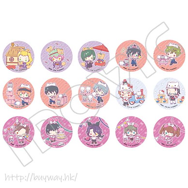 偶像大師 SideM Sanrio Characters 收藏徽章 Box B (15 個入) Sanrio Characters Chara Badge Collection B (15 Pieces)【The Idolm@ster SideM】