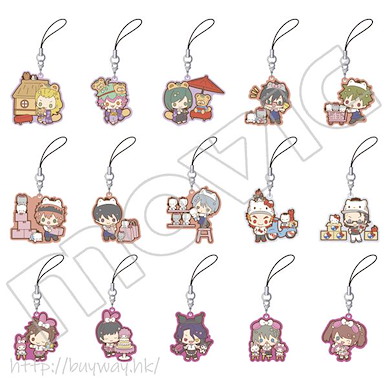 偶像大師 SideM Sanrio Characters 橡膠掛飾 Box B (15 個入) Sanrio Characters Rubber Strap Collection B (15 Pieces)【The Idolm@ster SideM】
