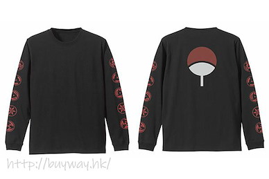 火影忍者系列 (中碼)「寫輪眼」黑色 長袖 T-Shirt Sharingan Sleeve Rib Long Sleeve T-Shirt /BLACK-M【Naruto】
