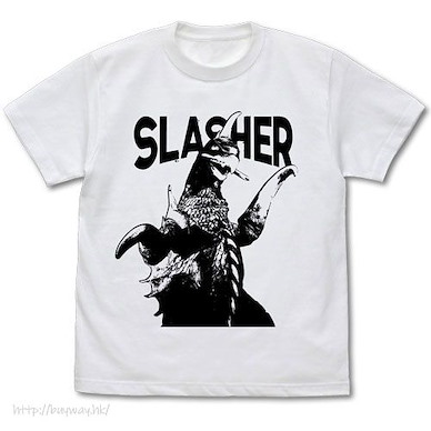哥斯拉系列 (細碼)「蓋剛」SLASHER 白色 T-Shirt Gigan T-Shirt /WHITE-S【Godzilla】