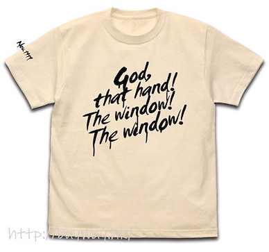 克蘇魯神話 (大碼)「米斯卡托尼克大學」購買部 窓に！窓に！米白 T-Shirt Miskatonic University Store God, that hand! The window! The window! T-Shirt /NATURAL-L【Cthulhu Mythos】