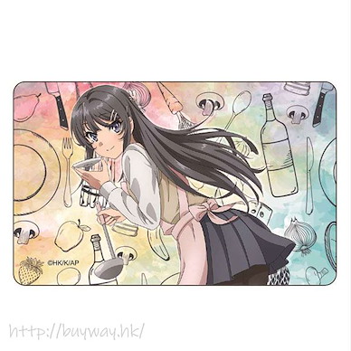 青春豬頭少年系列 「櫻島麻衣」圍裙 IC 咭貼紙 IC Card Sticker Mai Sakurajima Apron【Rascal Does Not Dream of Bunny Girl Senpai】
