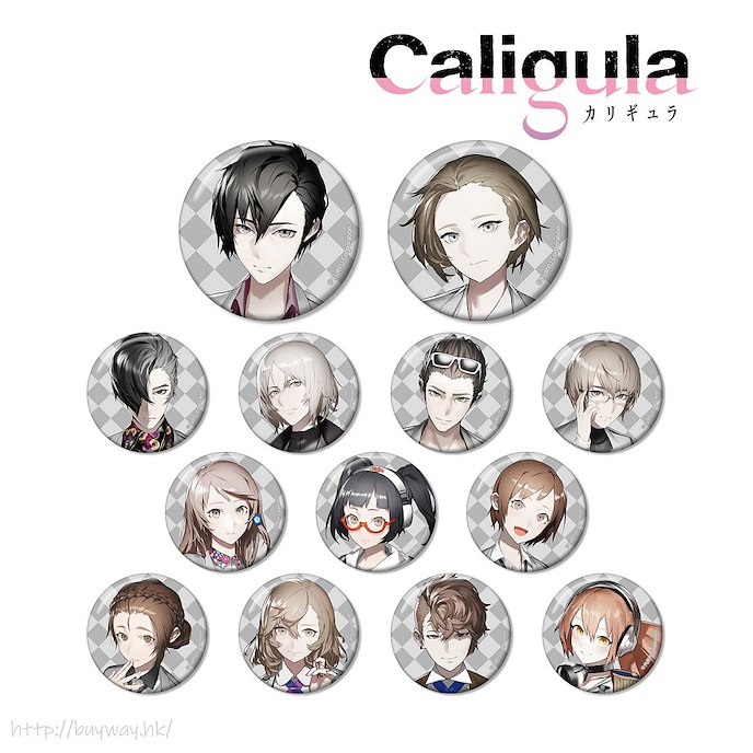 Caligula -卡利古拉- : 日版 收藏徽章 (13 個入)