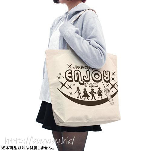 遊戲王 系列 : 日版 「榊遊矢」米白 大容量 手提袋