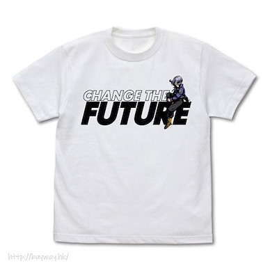 龍珠 (加大)「杜拉格斯」未来から来たト 白色 T-Shirt Future Trunks T-Shirt /WHITE-XL【Dragon Ball】