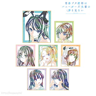 青春豬頭少年系列 Ani-Art 色紙 (7 個入) Ani-Art Mini Shikishi (7 Pieces)【Rascal Does Not Dream of Bunny Girl Senpai】