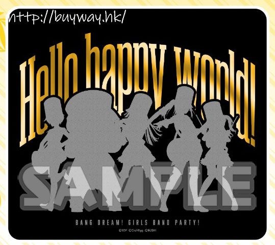 BanG Dream! : 日版 (大碼)「Hello Happy World!」鋁箔印刷 拉鏈外套