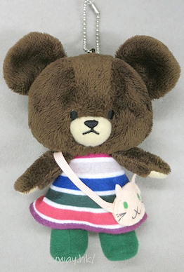 小熊學校 「Jackie」Colorful Dress 公仔掛飾 Jackie Colorful Days Mascot【The Bear's School】