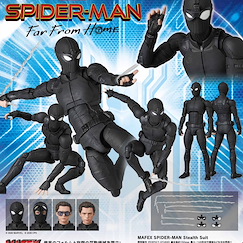 Marvel系列 : 日版 MAFEX「蜘蛛俠」Stealth Suit 決戰千里