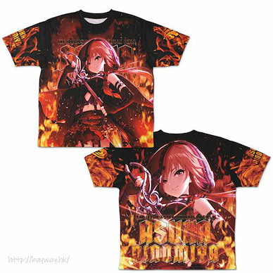 偶像大師 灰姑娘女孩 (大碼)「二宮飛鳥」灼熱のリベリオン 雙面 全彩 T-Shirt Shakunetsu no Rebellion Asuka Ninomiya Double-sided Full Graphic T-Shirt /L【The Idolm@ster Cinderella Girls】