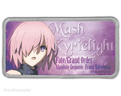 Fate系列 「Shielder」魔術貼徽章 Fate/Grand Order -Absolute Demonic Battlefront: Babylonia- Mash Kyrielight Removable Full Color Patch【Fate Series】