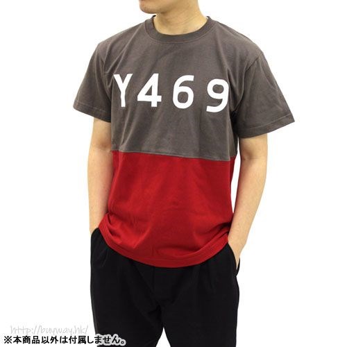 高校艦隊 : 日版 (細碼)「Y469」暗黑 × 紅 T-Shirt