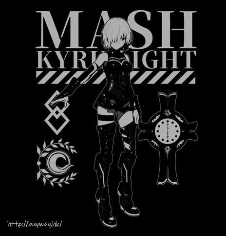 Fate系列 : 日版 「Shielder (Mash Kyrielight)」黑色 2way 背囊