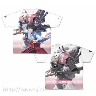 櫻花大戰 (加大)「天宮櫻」雙面 全彩 T-Shirt Sakura Amamiya Double-sided Full Graphic T-Shirt /XL【Sakura Wars】